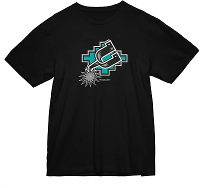 Mitchell & Ness Men's San Antonio Spurs Colored Spur Short Sleeve T-Shirt