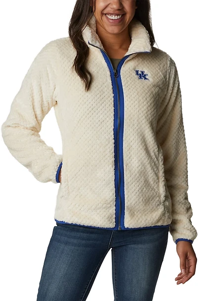 Columbia Kentucky Wildcats Fireside II Sherpa Full-Zip Jacket
