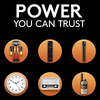 Duracell Coppertop 9V Alkaline Batteries 2-Pack