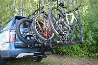 Malone Auto Racks Pilot HM4 4-Bike Expandable Hitch Mount Platform Carrier