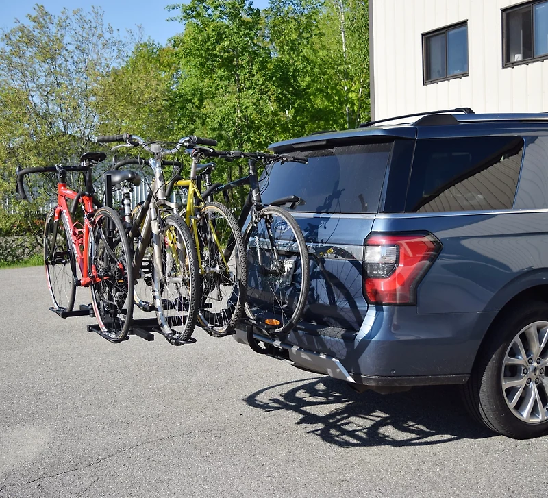 Malone Auto Racks Runway HM4 4-Bike Hitch Mount Platform Carrier