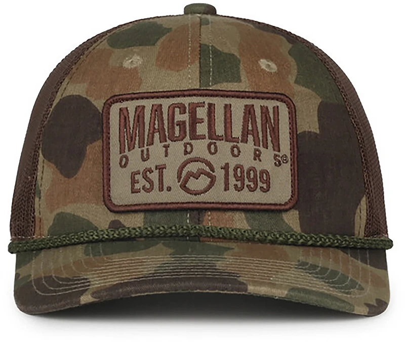 Magellan Outdoors Men’s Billboard Duck Camo Pro-Round Adjustable Trucker Cap