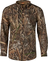 Magellan Outdoors Men's Lightweight Ripstop Button Down Long Sleeve Shirt