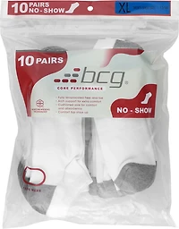 BCG Training No-Show Socks 10 Pack