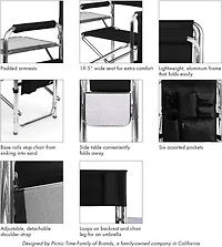 Picnic Time Sports Chair