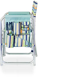 Picnic Time Stripe Collection Sports Chair