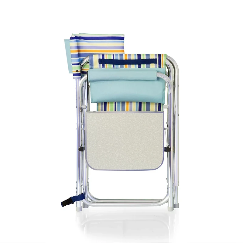 Picnic Time Stripe Collection Sports Chair