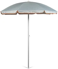 Picnic Time 5.5' Athens Pattern Portable Beach Umbrella