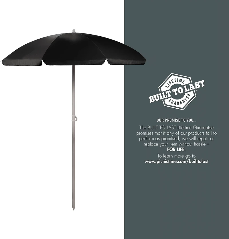 Picnic Time 5.5' Portable Beach Umbrella