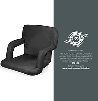 Picnic Time Ventura Portable Reclining Stadium Seat