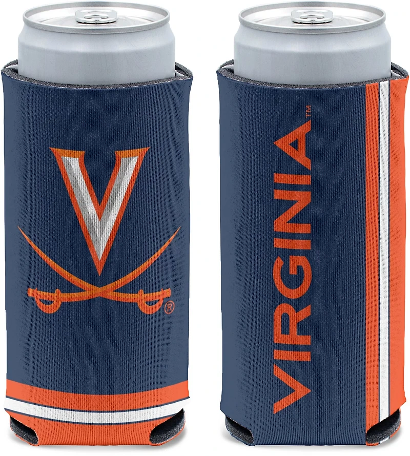 WinCraft University of Virginia Primary Logo Slim Can Cooler