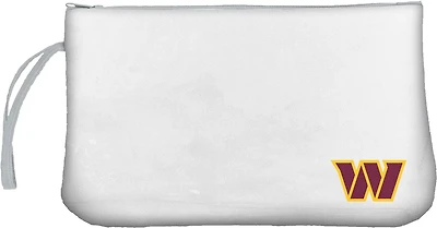 Logo Brands Washington Commanders Clear Wristlet Bag