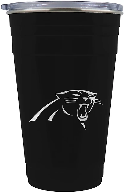 Great American Products Carolina Panthers 22 oz Tailgater Travel Tumbler