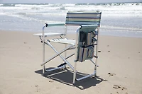 Picnic Time Stripe Collection Sports Chair