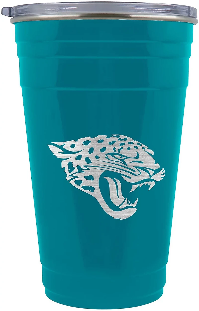 Great American Products Jacksonville Jaguars 22 oz Tailgater Travel Tumbler
