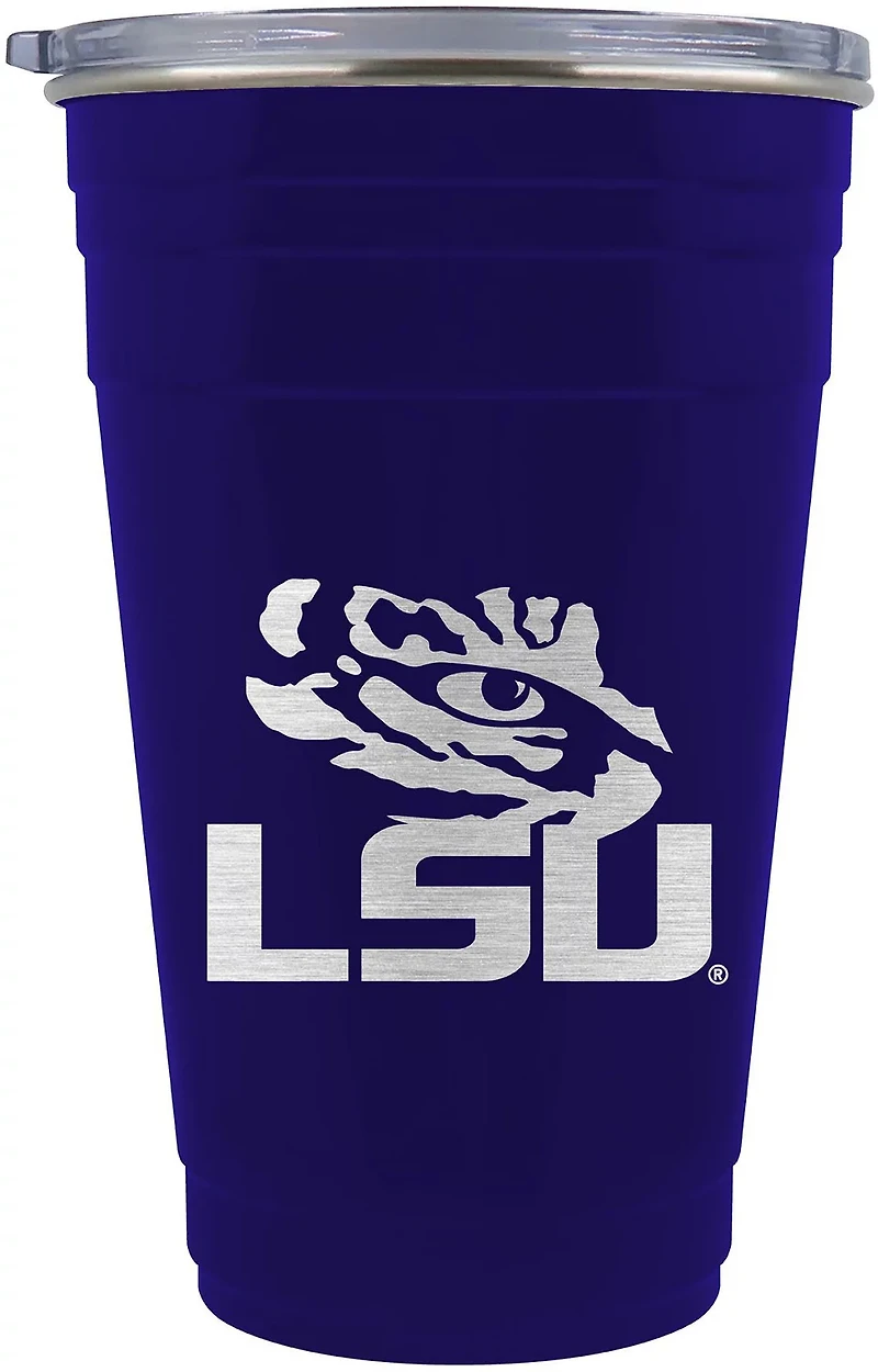 Great American Products Louisiana State University 22 oz Tailgater Travel Tumbler