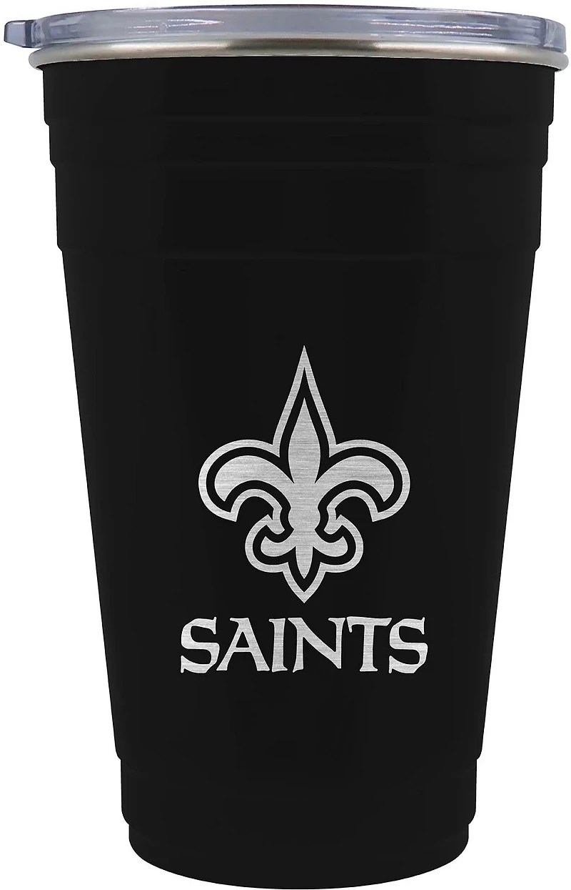 Great American Products New Orleans Saints 22 oz Tailgater Travel Tumbler