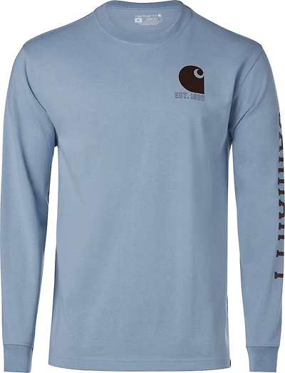 Carhartt Men’s Combo Logo SMU Graphic Long Sleeve T-shirt