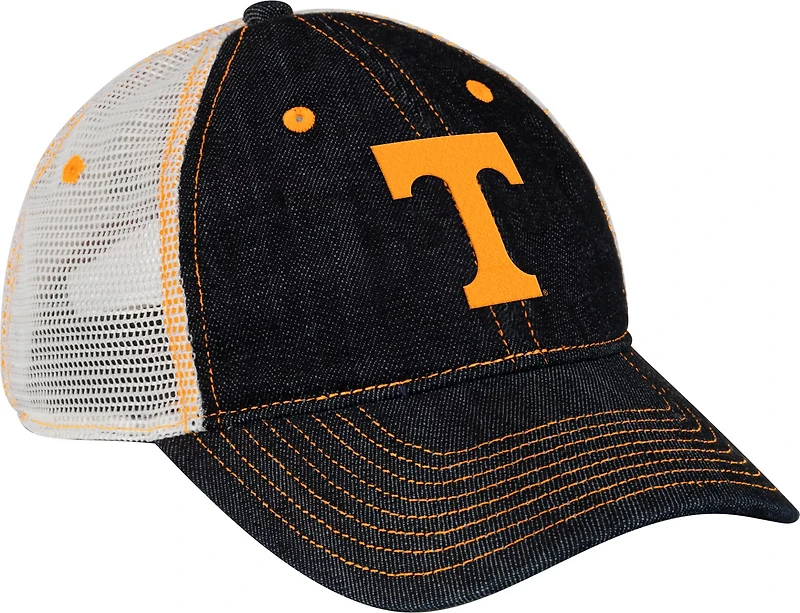 Colosseum Athletics Men’s University of Tennessee Wrangler Denim Trucker Cap