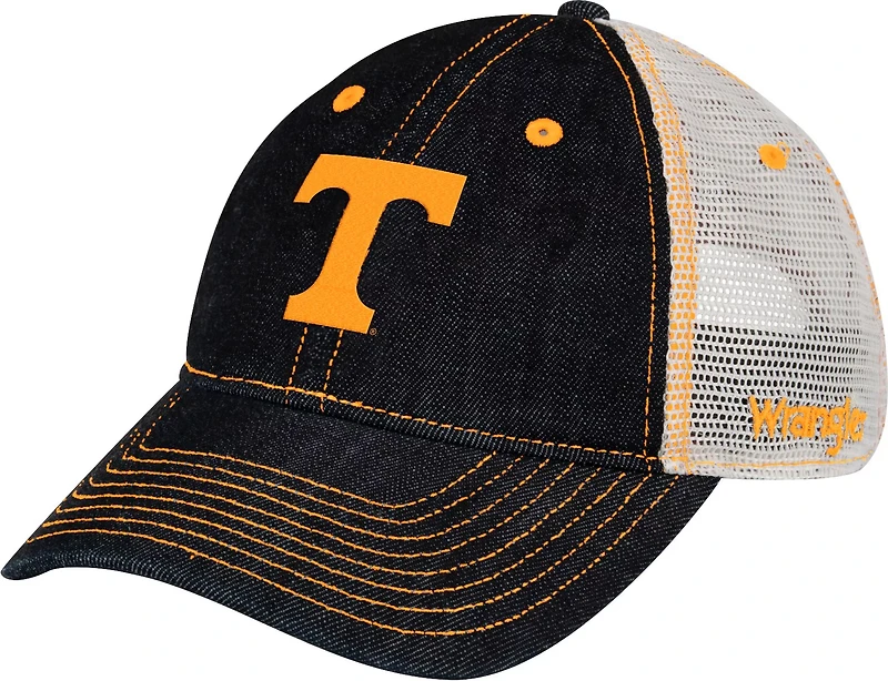 Colosseum Athletics Men’s University of Tennessee Wrangler Denim Trucker Cap