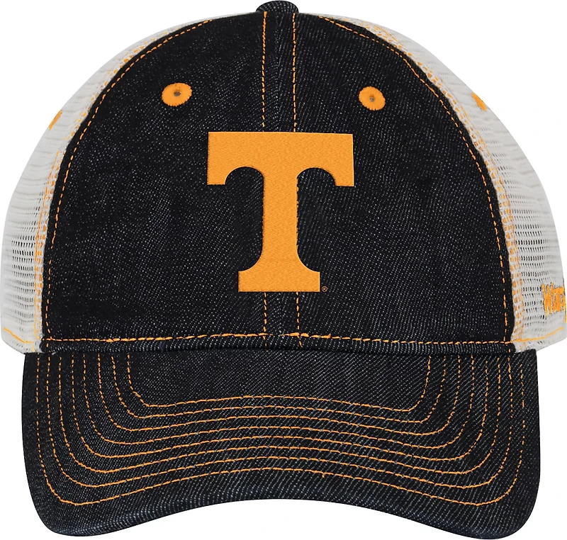 Colosseum Athletics Men’s University of Tennessee Wrangler Denim Trucker Cap