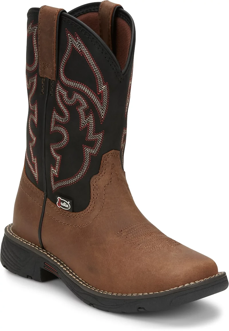 Justin Boys' Rush Junior Cowboy Boots
