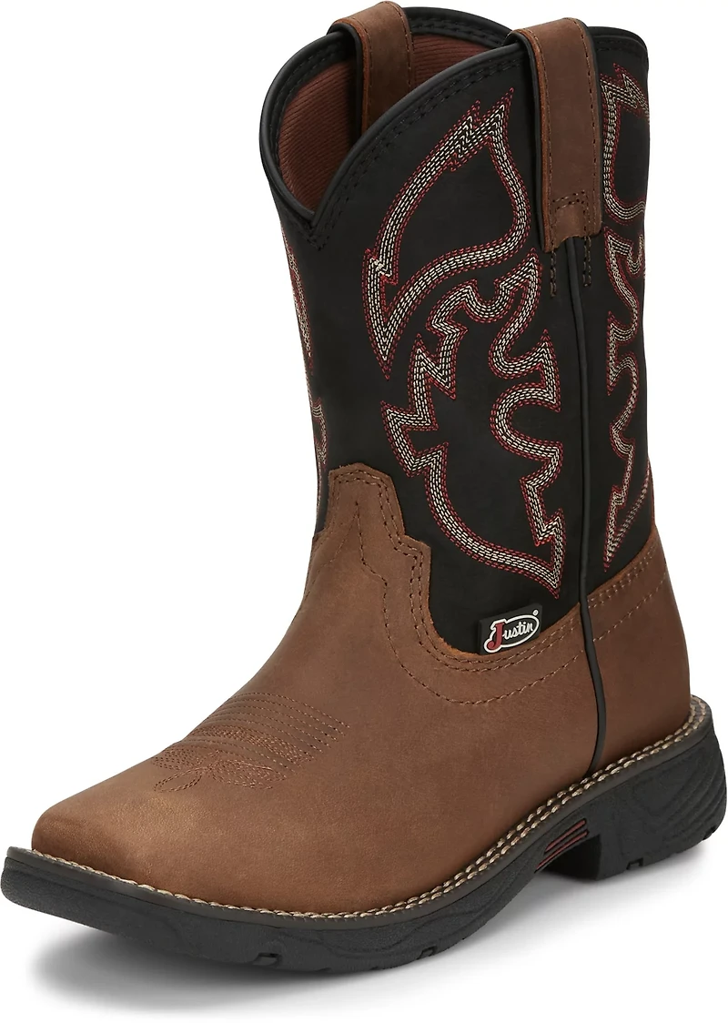Justin Boys' Rush Junior Cowboy Boots