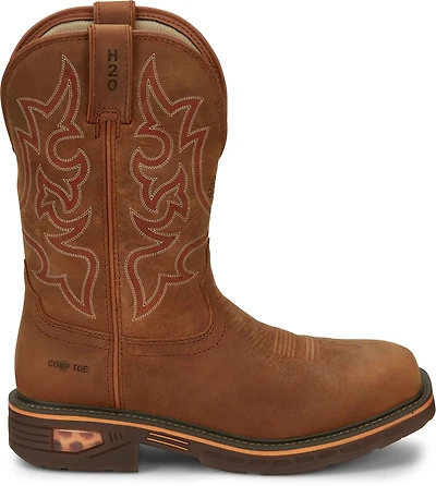 Justin Men’s Commander Resistor Composite Safety Toe Work Boots