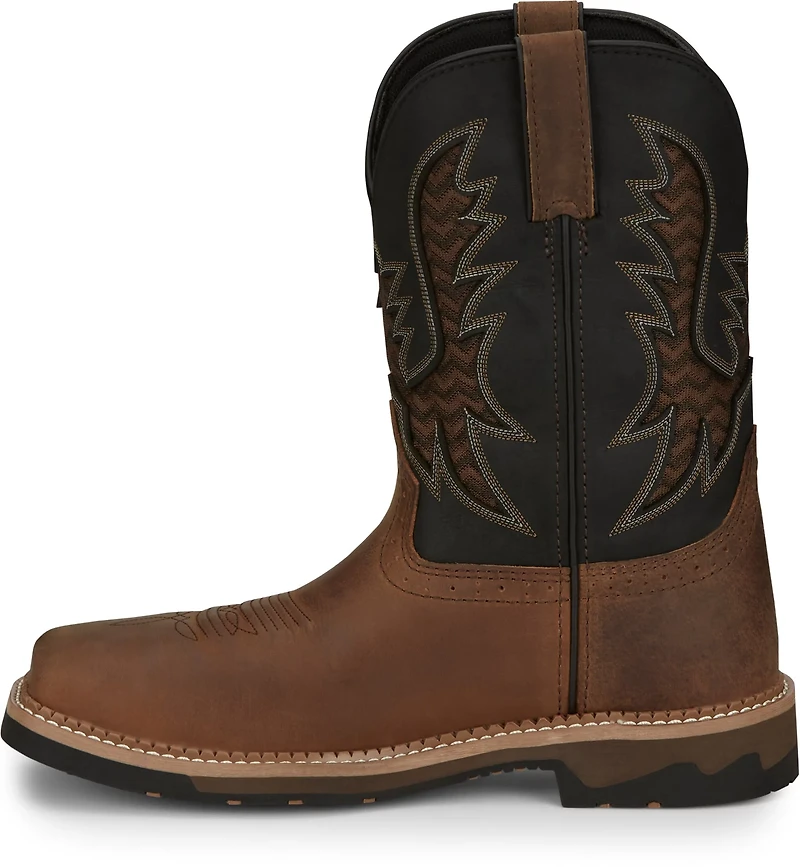 Justin Men’s Stampede Bolt Composite Toe Work Boots
