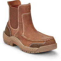 Justin Boots Men's Stampede Channing Soft Toe Work Boots