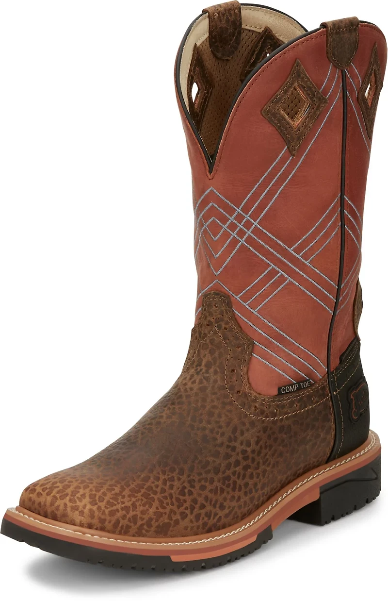 Justin Men’s Dalhart Nano Composite Toe Work Boots