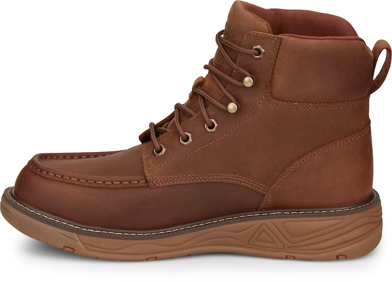 Justin Boots Men's Stampede Rush Moc Toe Boots