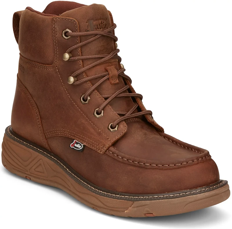 Justin Boots Men's Stampede Rush Moc Toe Boots