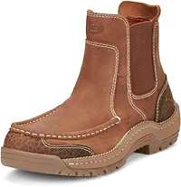 Justin Boots Men's Stampede Channing Soft Toe Work Boots