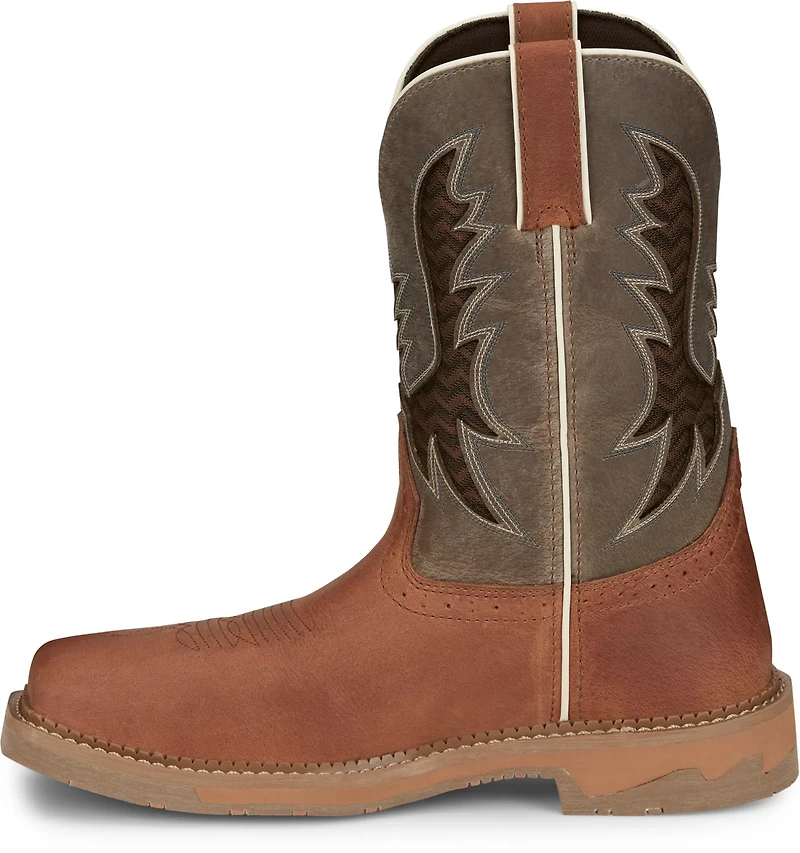 Justin Men’s Stampede Bolt Soft Toe Work Boots