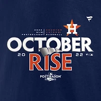 Fanatics Men's Houston Astros 2022 Postseason Participant Locker Room Short Sleeve T-shirt