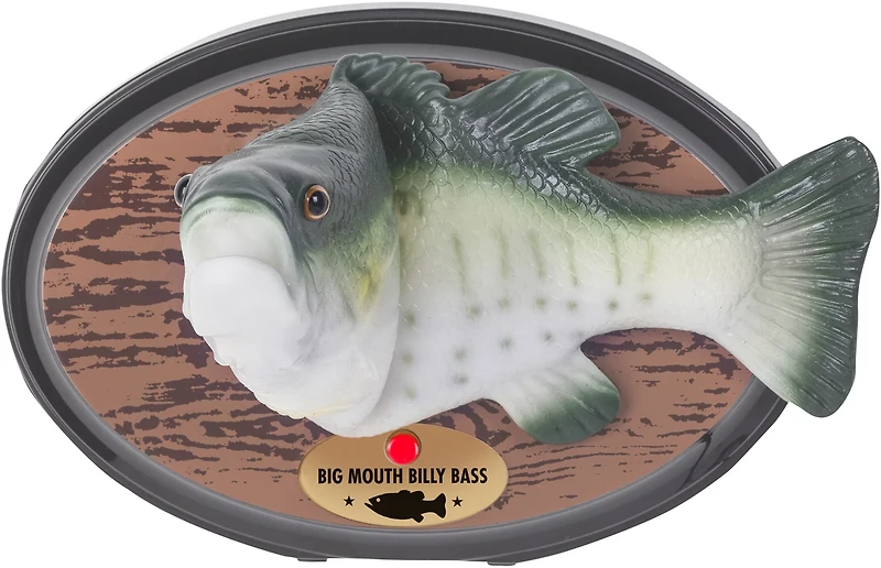 Gemmy Animated Big Mouth Billy Bass Wall Plaque