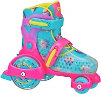 Roller Derby Girls' Jr Fun Roll Adjustable Skates