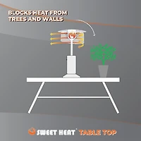 Sweet Heat Table Top 22x9 in Directional Reflector