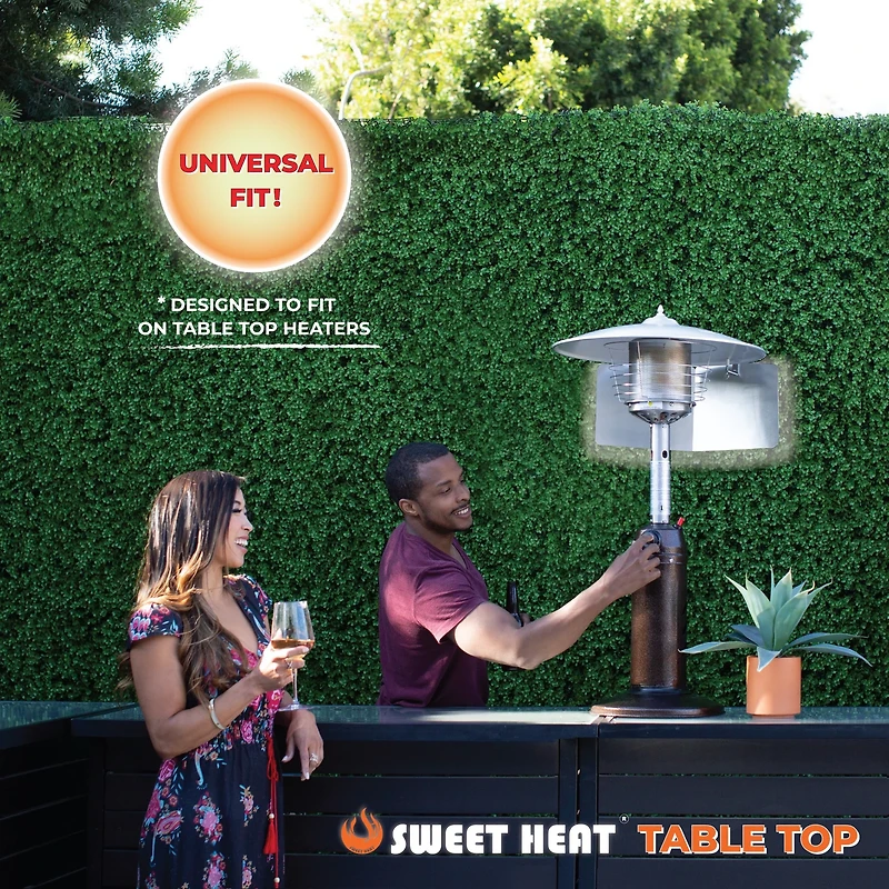 Sweet Heat Table Top 22x9 in Directional Reflector