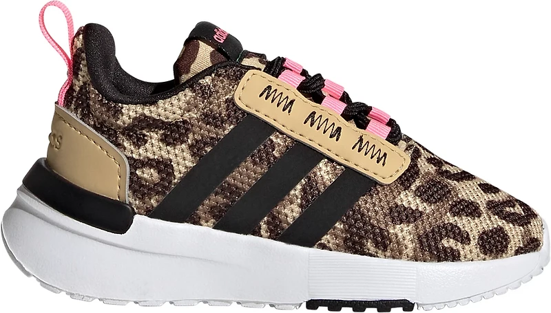 adidas Toddler Girls' Racer TR21 Leopard Shoes
