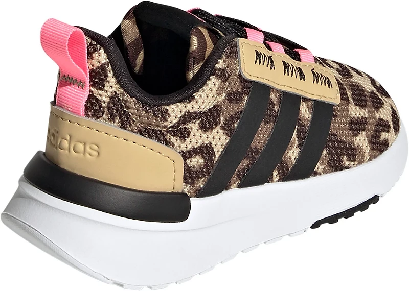 adidas Toddler Girls' Racer TR21 Leopard Shoes