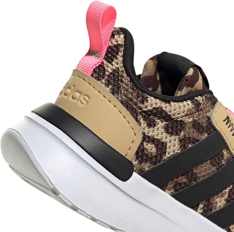 adidas Toddler Girls' Racer TR21 Leopard Shoes