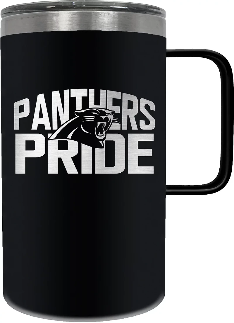 Great American Products Carolina Panthers 18oz Hustle Travel Mug