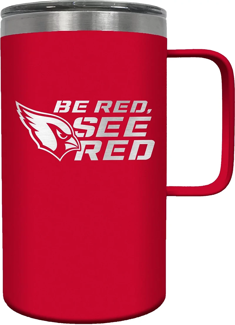 Great American Products Arizona Cardinals Hustle 18 oz Travel Mug