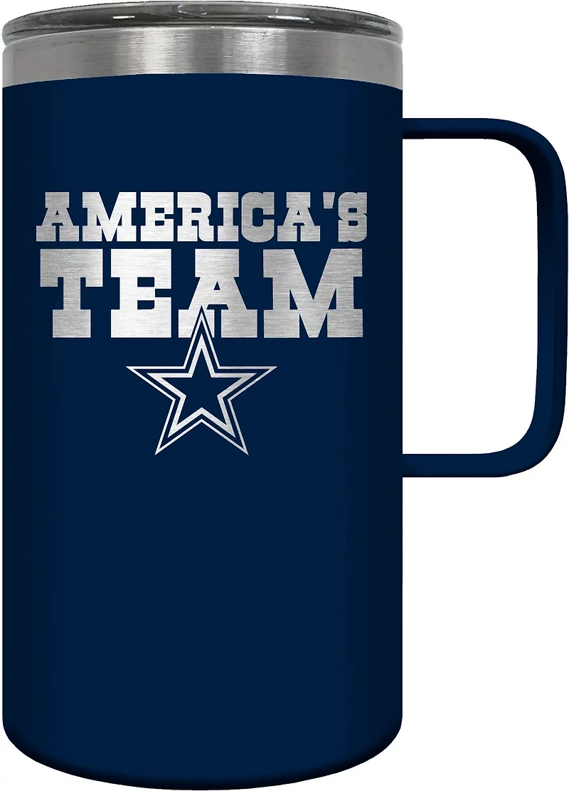 Great American Products Dallas Cowboys 18oz Hustle Travel Mug