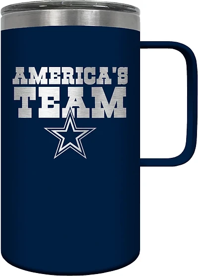 Great American Products Dallas Cowboys 18oz Hustle Travel Mug