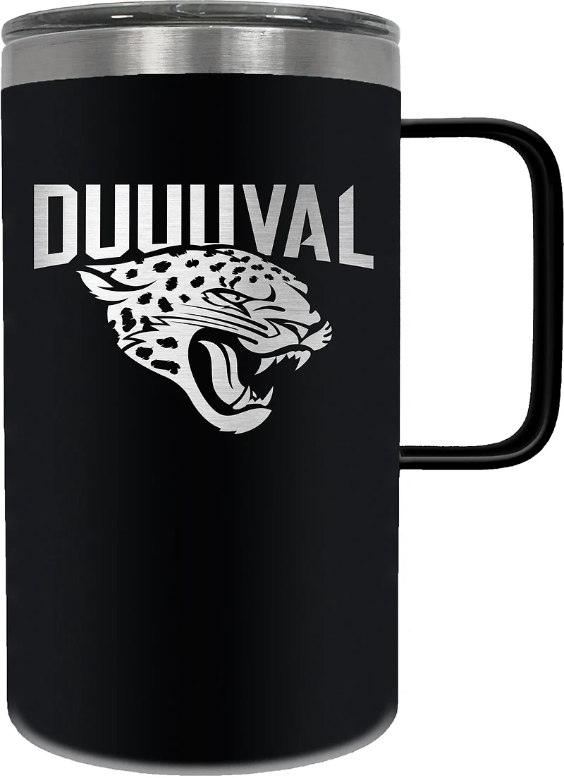 Great American Products Jacksonville Jaguars 18oz Hustle Travel Mug