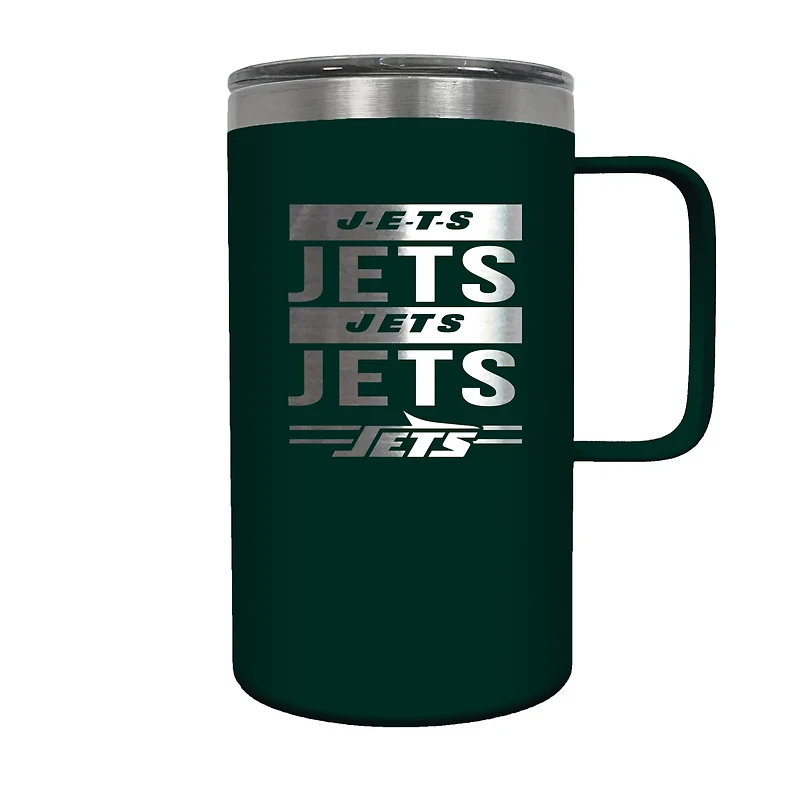 Great American Products New York Jets 18oz Hustle Travel Mug