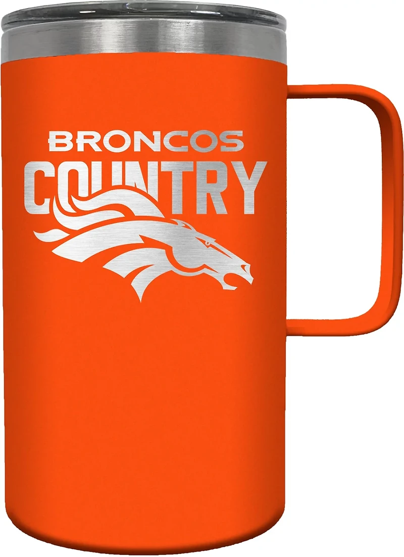 Great American Products Denver Broncos Hustle 18 oz Travel Mug